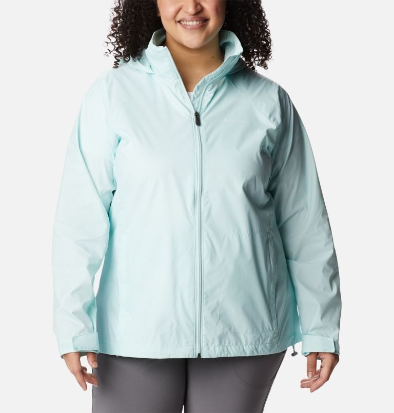 Women\'s Columbia Switchback III Jackets Turquoise | Plus Size CA-J630L